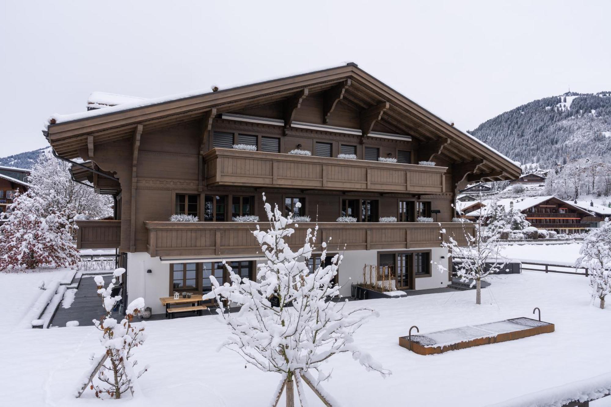 Swiss Hotel Apartments - Gstaad Exterior foto