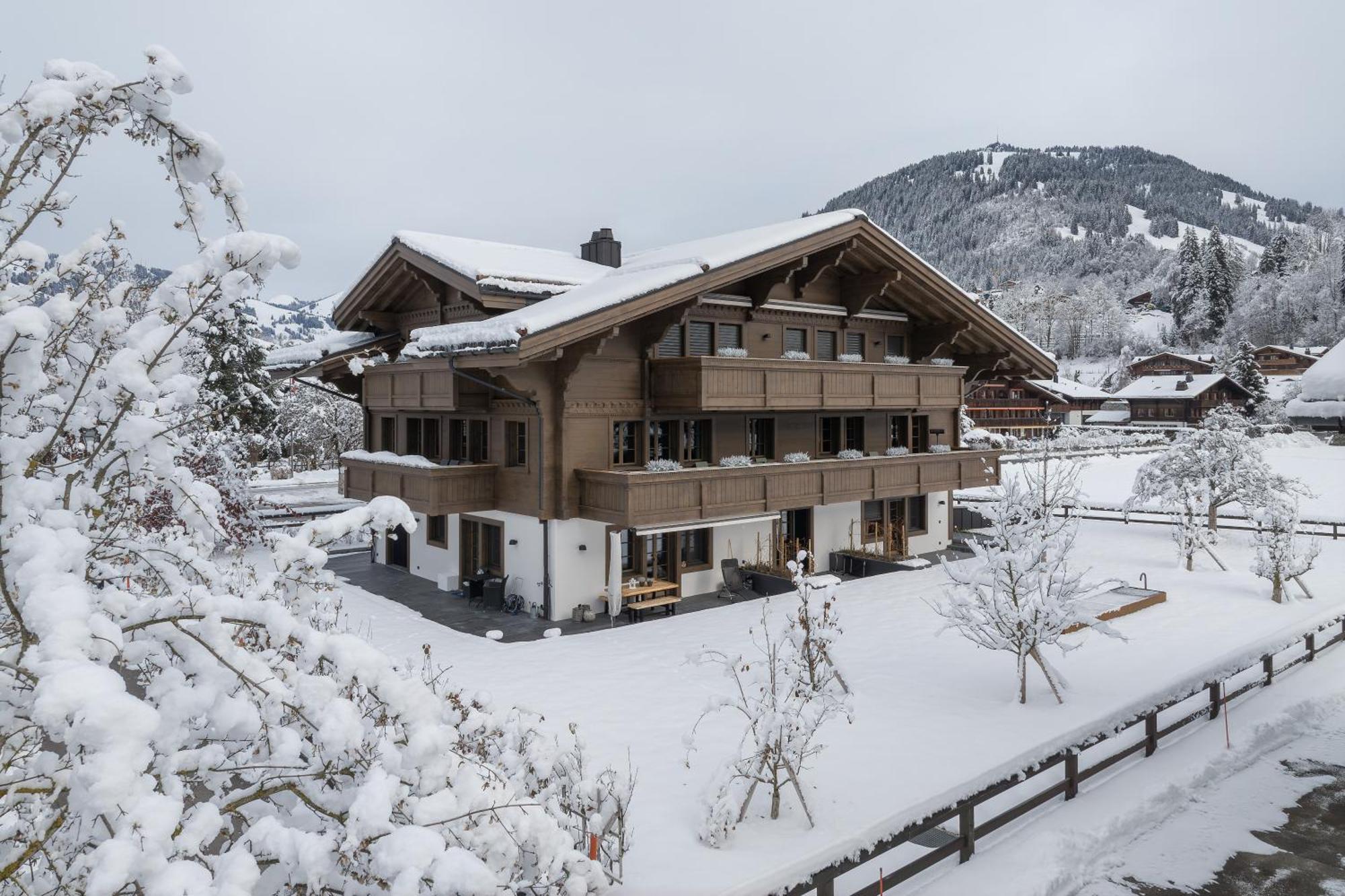 Swiss Hotel Apartments - Gstaad Exterior foto