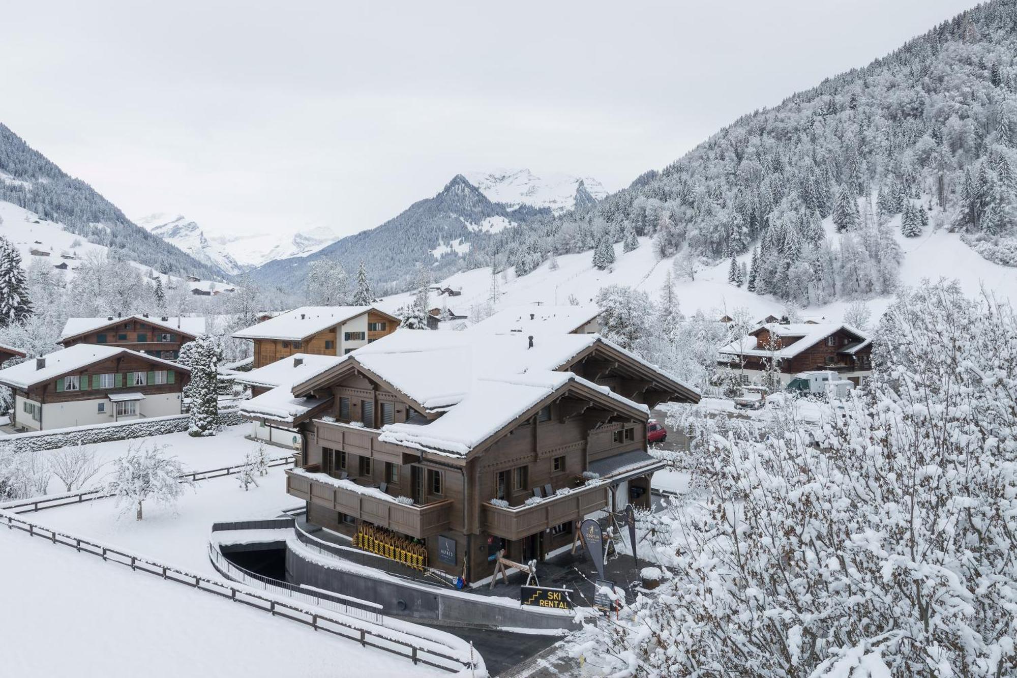 Swiss Hotel Apartments - Gstaad Exterior foto